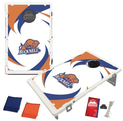 Bucknell Baggo Swoosh Cornhole Set